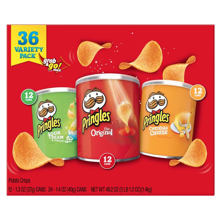 (image for) Pringles Grab n Go Vty Pk 36/1.36oz